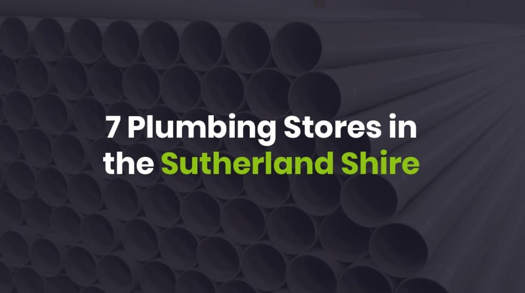 sutherland shire plumbing stores